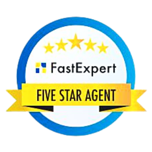 FastExpert Five Star Agent badge